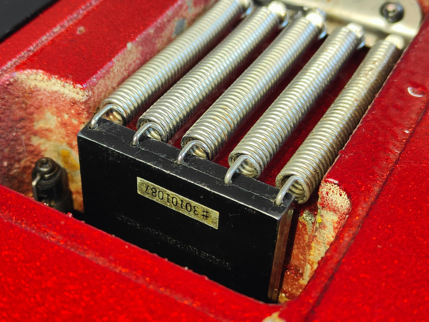 1989 Charvel Model 5A Neckthrough Superstrat w/Bareknuckle (Metallic Red)