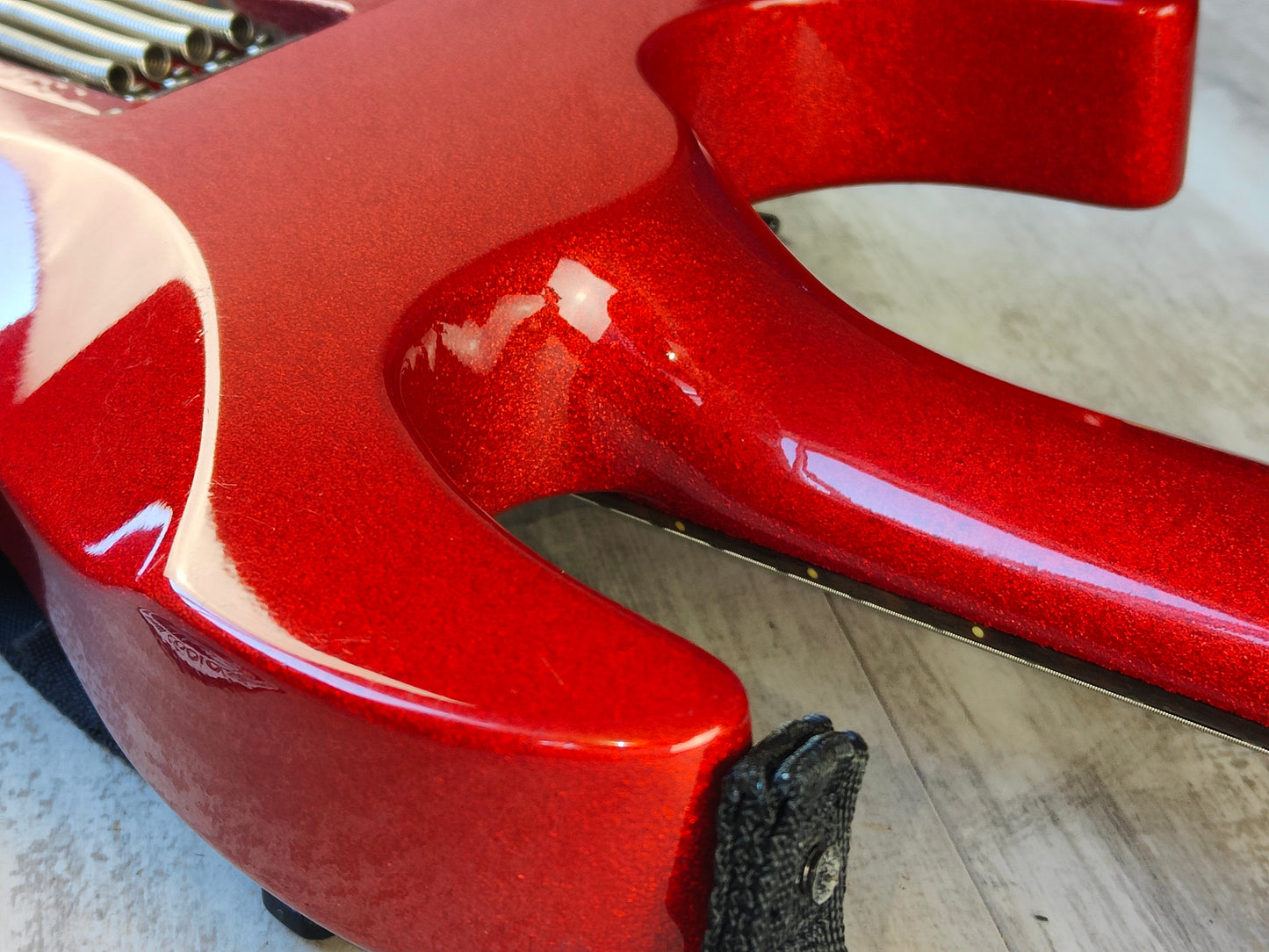 1989 Charvel Model 5A Neckthrough Superstrat w/Bareknuckle (Metallic Red)