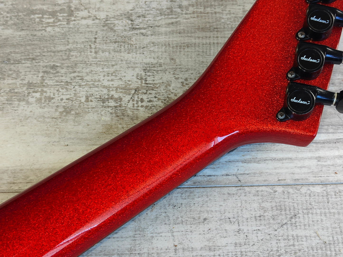 1989 Charvel Model 5A Neckthrough Superstrat w/Bareknuckle (Metallic Red)