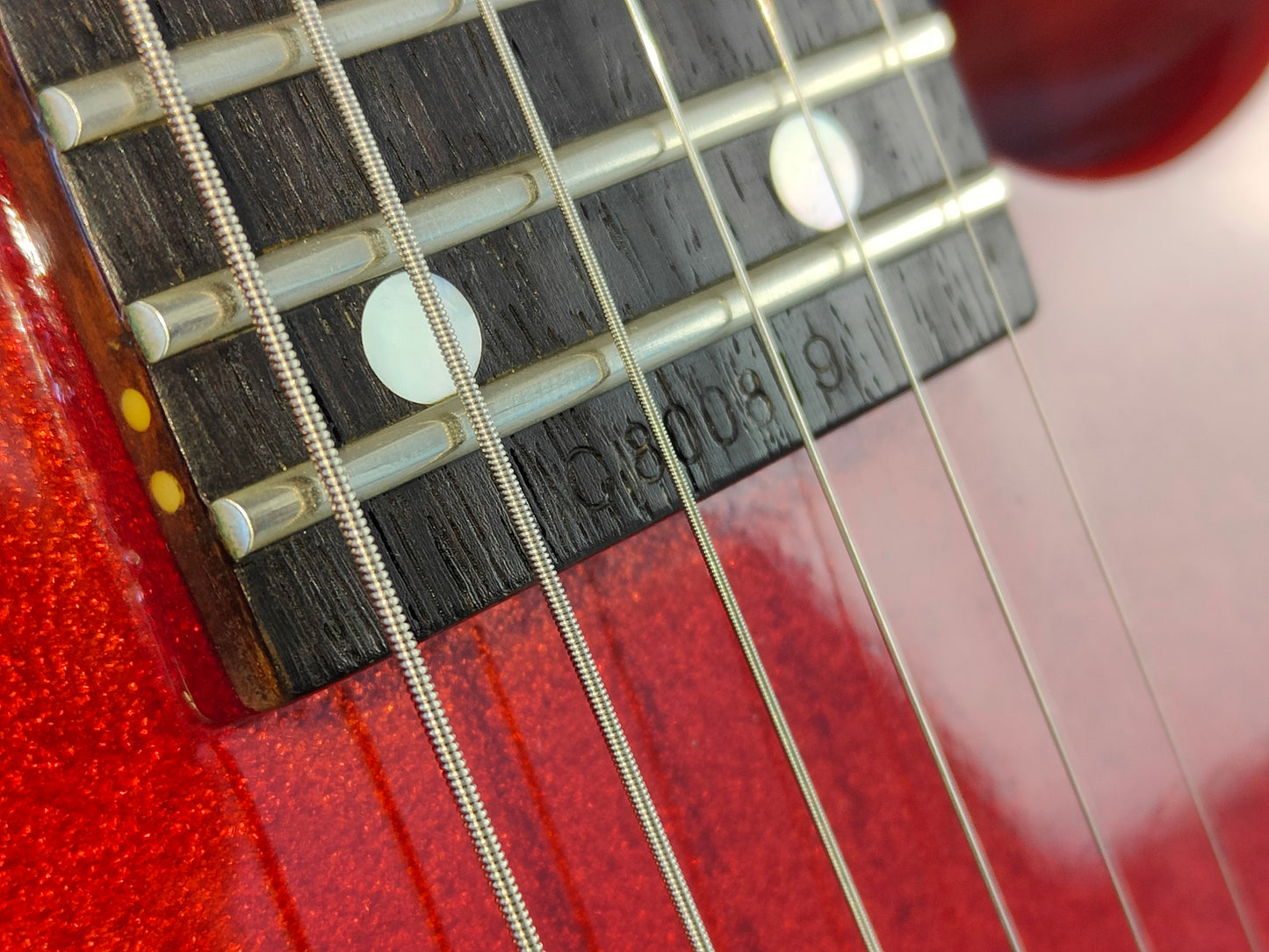 1989 Charvel Model 5A Neckthrough Superstrat w/Bareknuckle (Metallic Red)