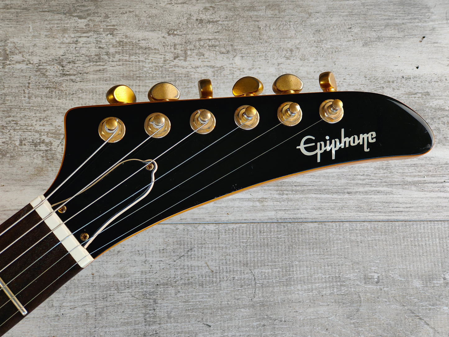 2009 Epiphone '58 1958 Reissue Korina Explorer (Aged Natural)