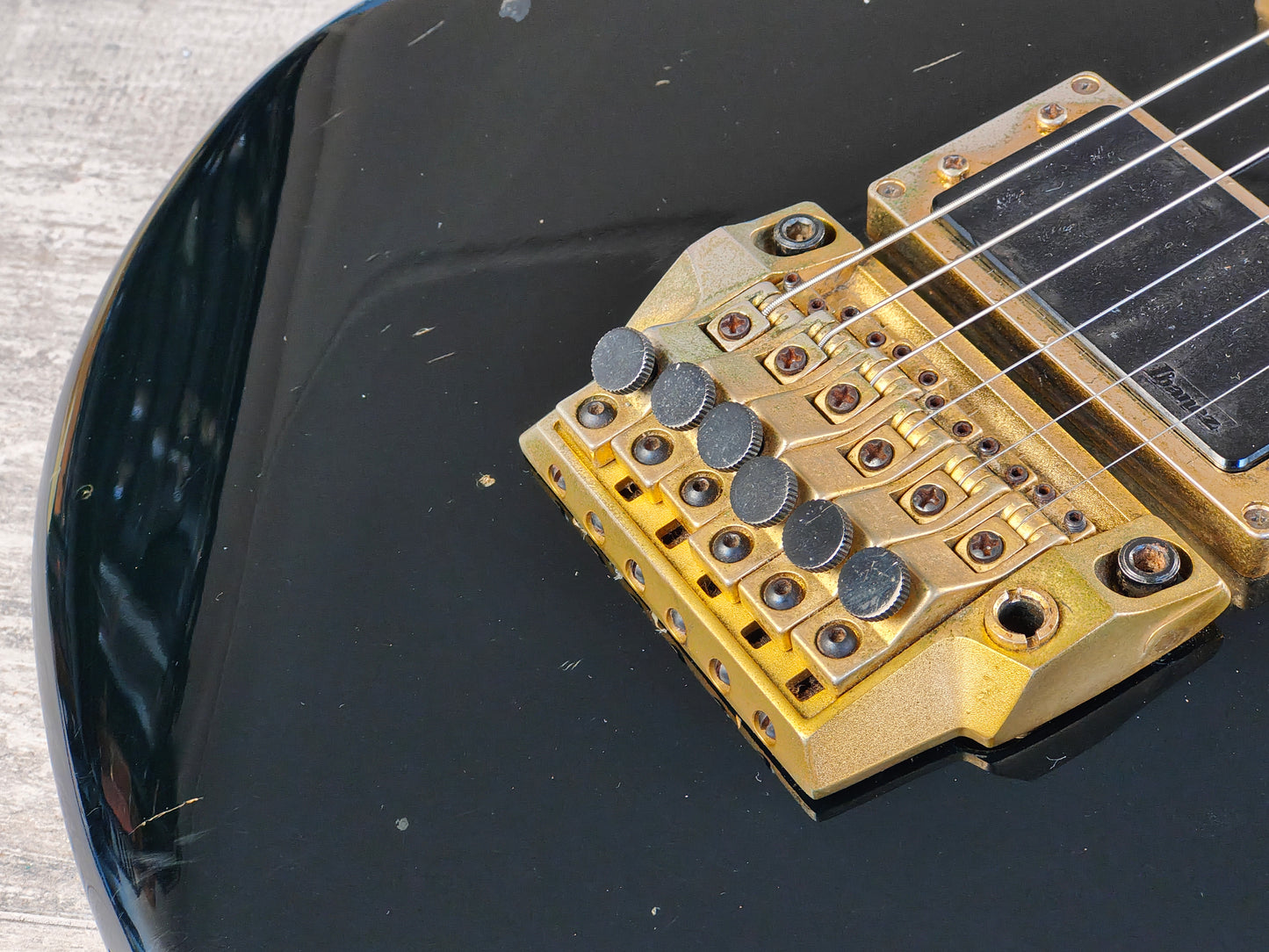 1985 Ibanez Japan RS520 Roadstar II Vintage Electric Guitar (Black)