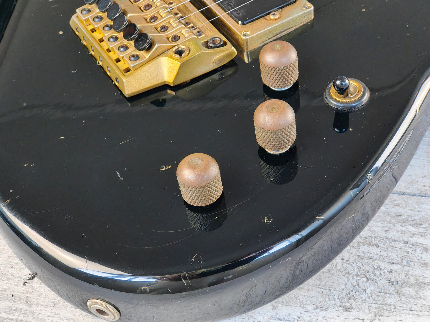 1985 Ibanez Japan RS520 Roadstar II Vintage Electric Guitar (Black)