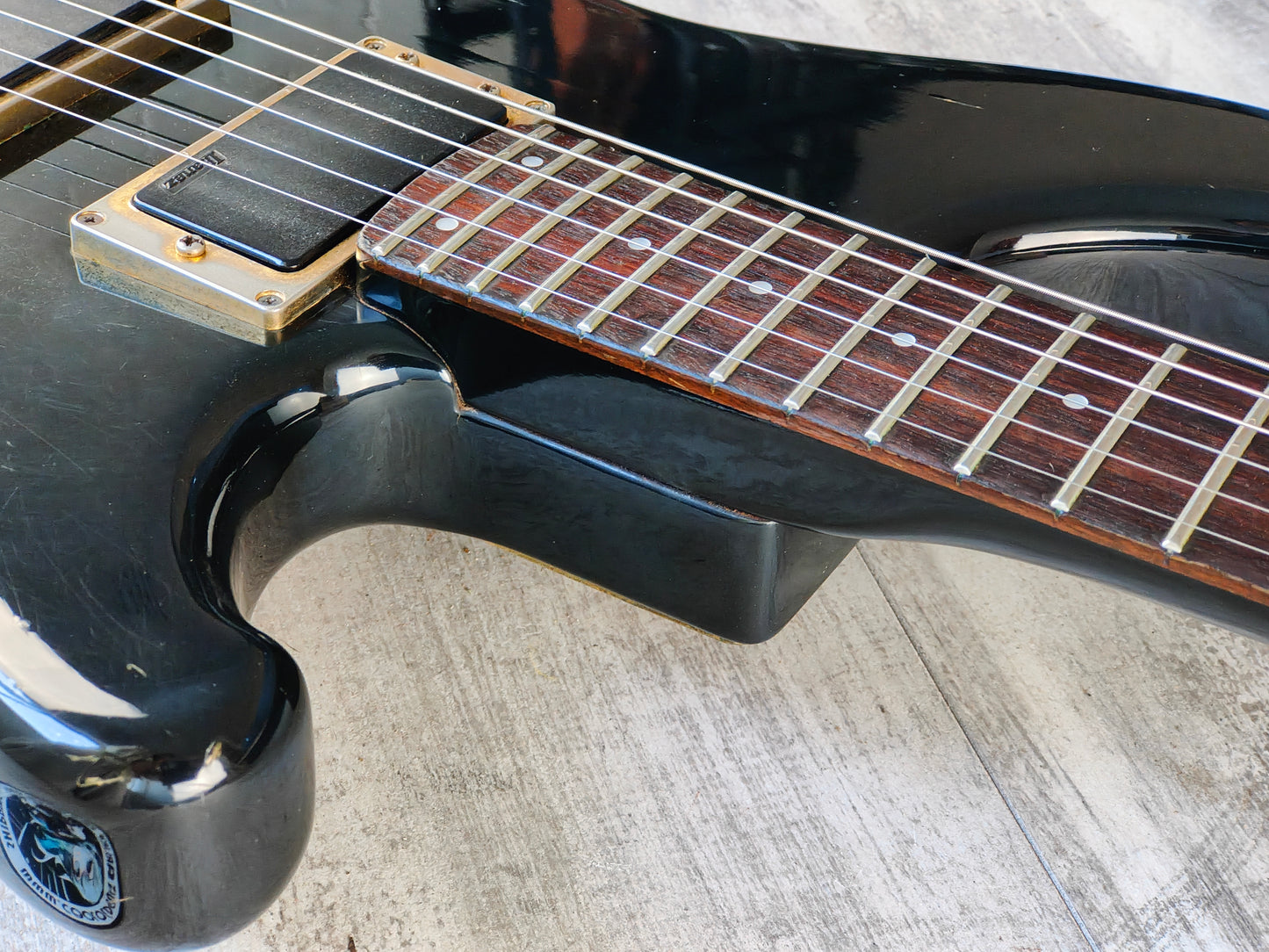 1985 Ibanez Japan RS520 Roadstar II Vintage Electric Guitar (Black)