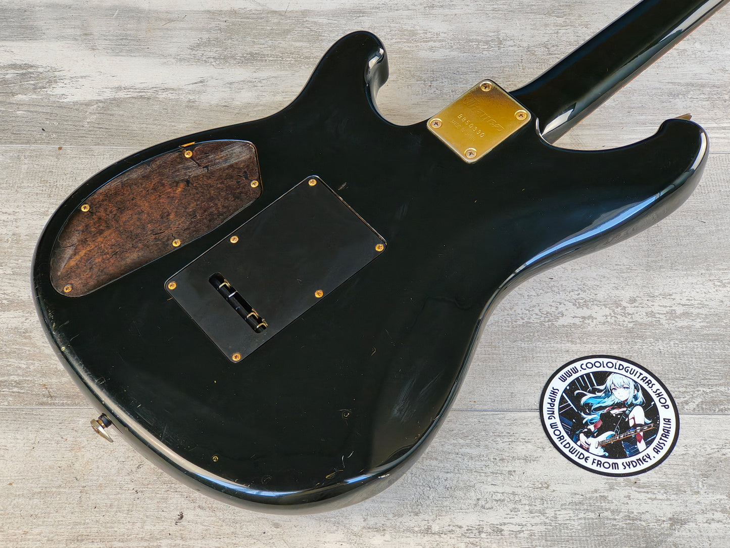 1985 Ibanez Japan RS520 Roadstar II Vintage Electric Guitar (Black)