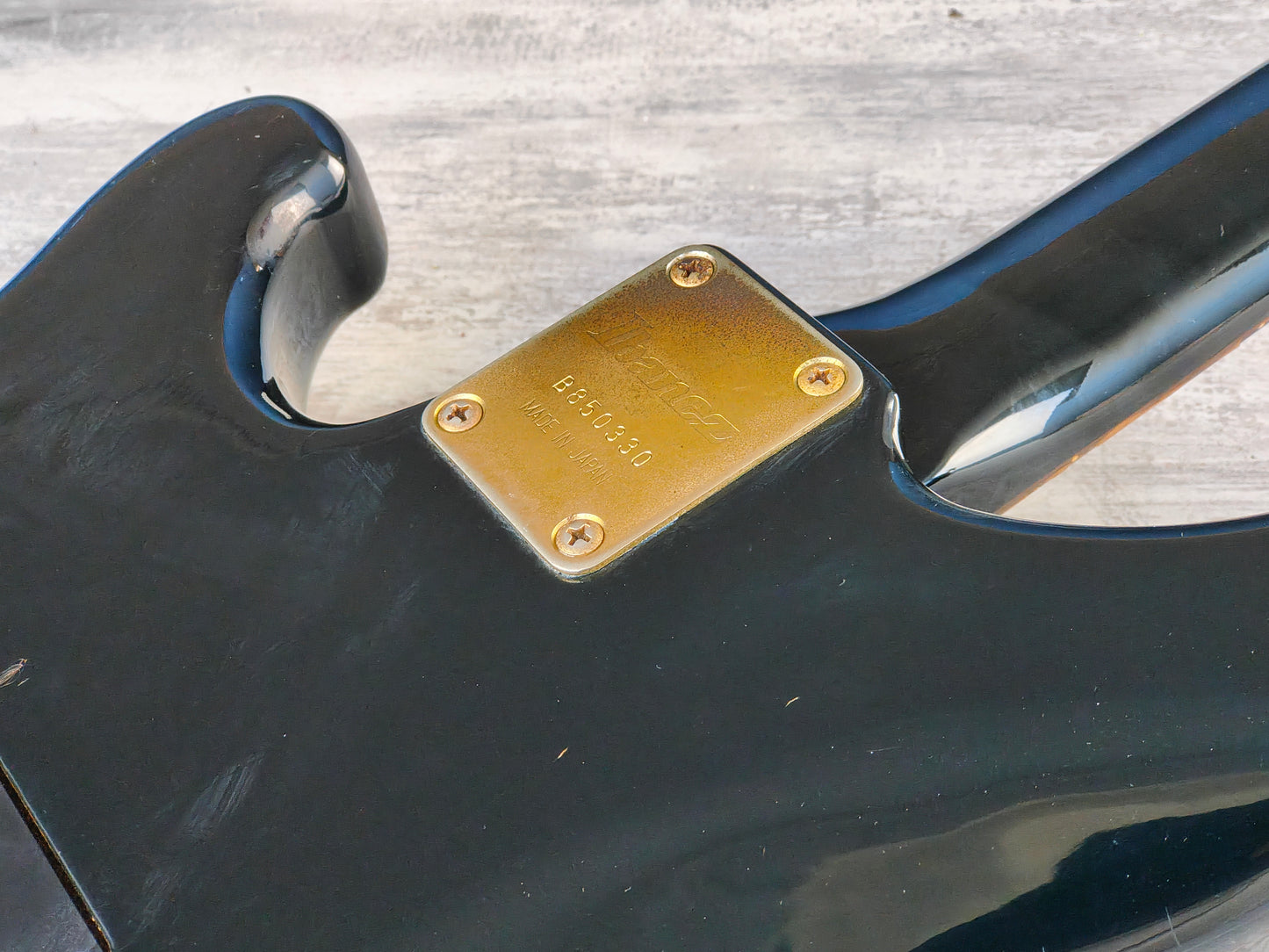 1985 Ibanez Japan RS520 Roadstar II Vintage Electric Guitar (Black)