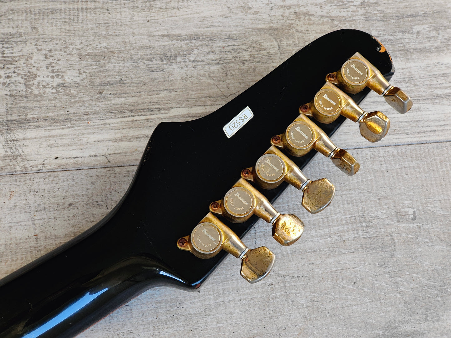 1985 Ibanez Japan RS520 Roadstar II Vintage Electric Guitar (Black)