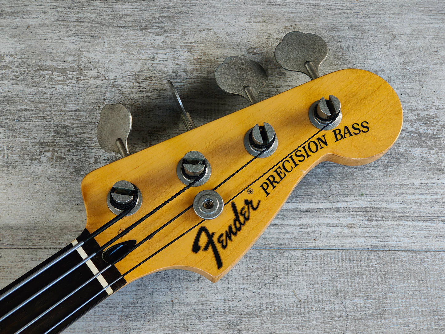 1991 Fender Japan PBAC-100FL Fretless Thinline Electric/Acoustic Precision Bass (Sunburst)