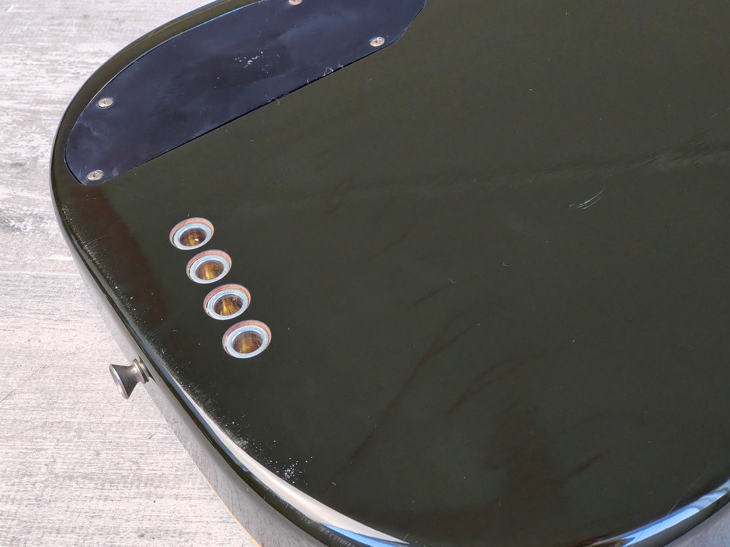 1991 Fender Japan PBAC-100FL Fretless Thinline Electric/Acoustic Precision Bass (Sunburst)