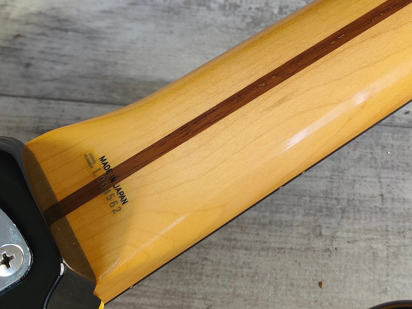 1991 Fender Japan PBAC-100FL Fretless Thinline Electric/Acoustic Precision Bass (Sunburst)