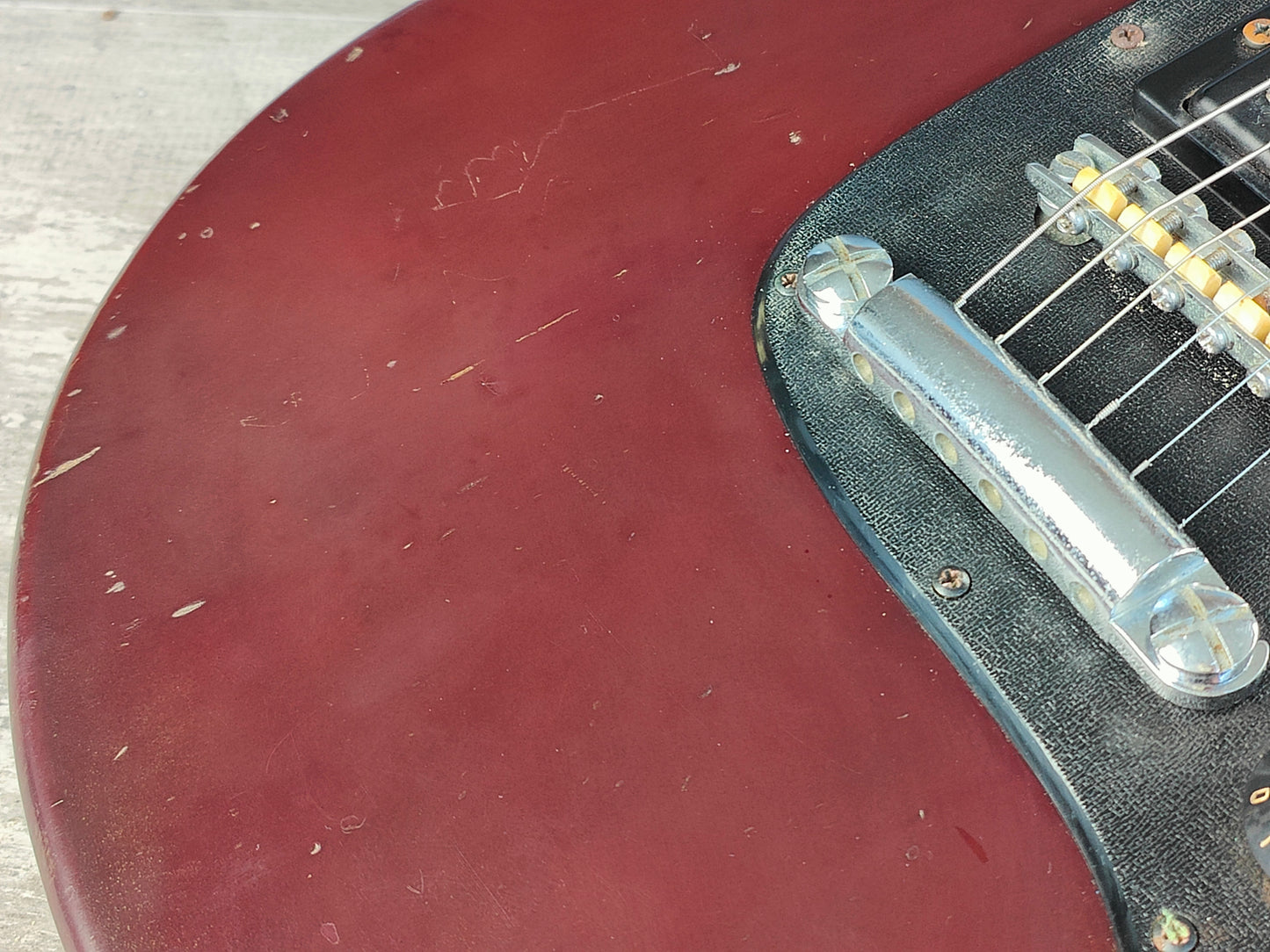 1973 Yamaha Japan SG-35 Double Cutaway SG (Wine Red)