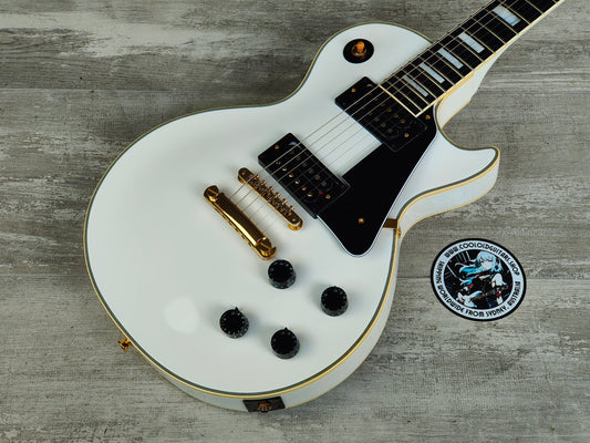 1990 Greco Japan EGC-90 Les Paul Custom (Alpine White)