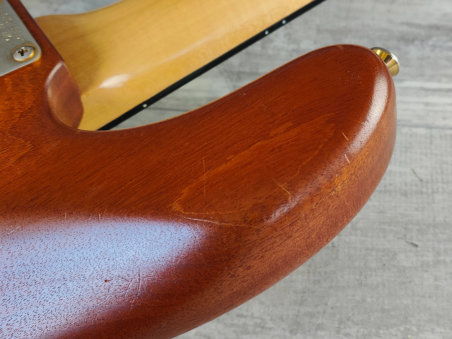 1990's Levinson Blade Japan B4 Fretless Jazz Bass (Stained Brown)