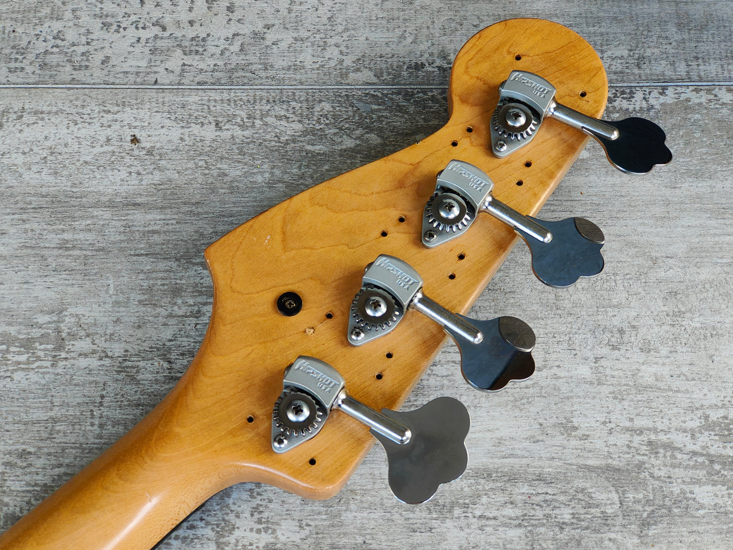 1990's Levinson Blade Japan B4 Fretless Jazz Bass (Stained Brown)