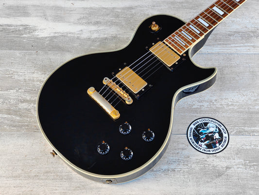1997 Burny Korea RLC Les Paul Custom (Black)