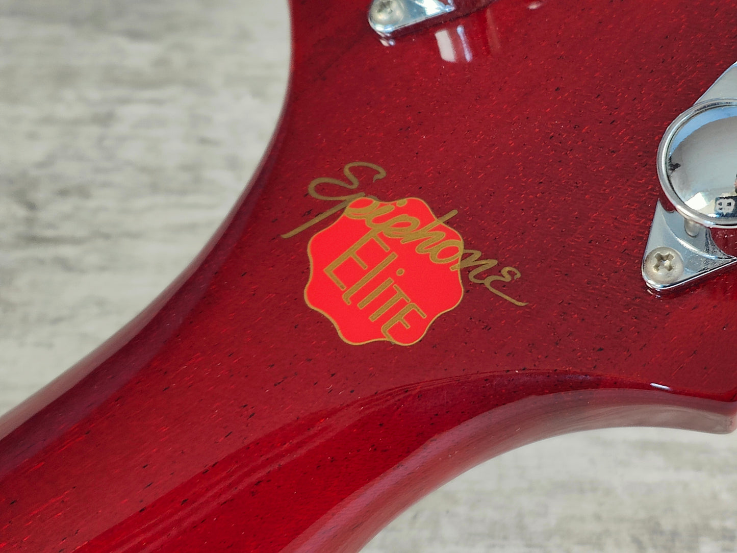 2003 Epiphone Japan Elite Les Paul Standard Plus (Faded Cherry Sunburst)