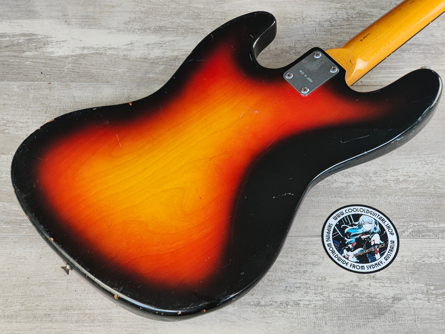 1973 Greco Japan JB-500S Jazz Bass (Sunburst)