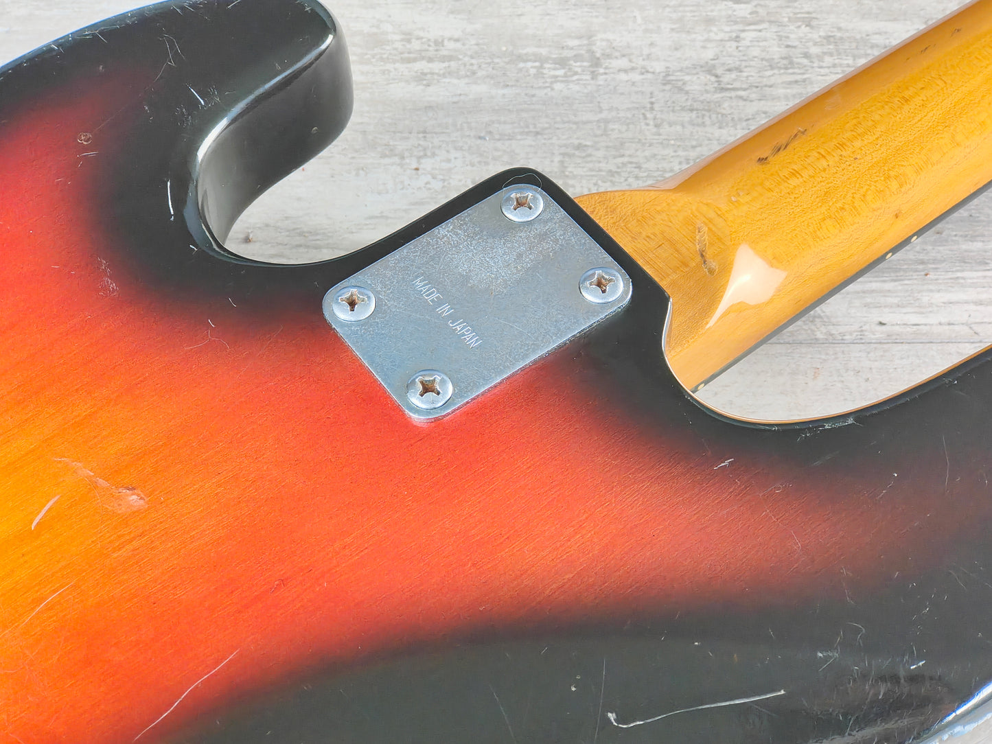 1973 Greco Japan JB-500S Jazz Bass (Sunburst)