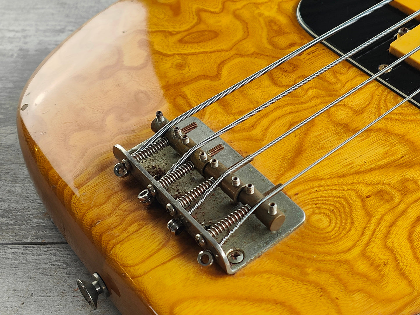 1980 Tokai Japan PB Hard Puncher Precision Bass (Curly Natural Ash)