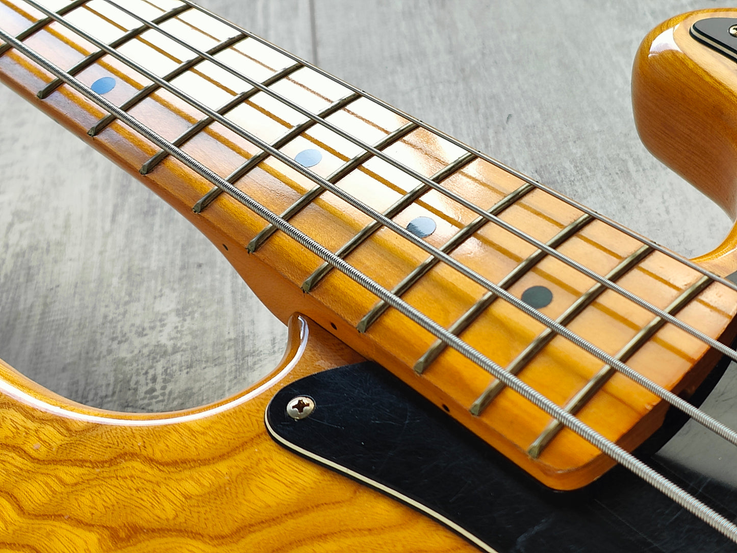 1980 Tokai Japan PB Hard Puncher Precision Bass (Curly Natural Ash)