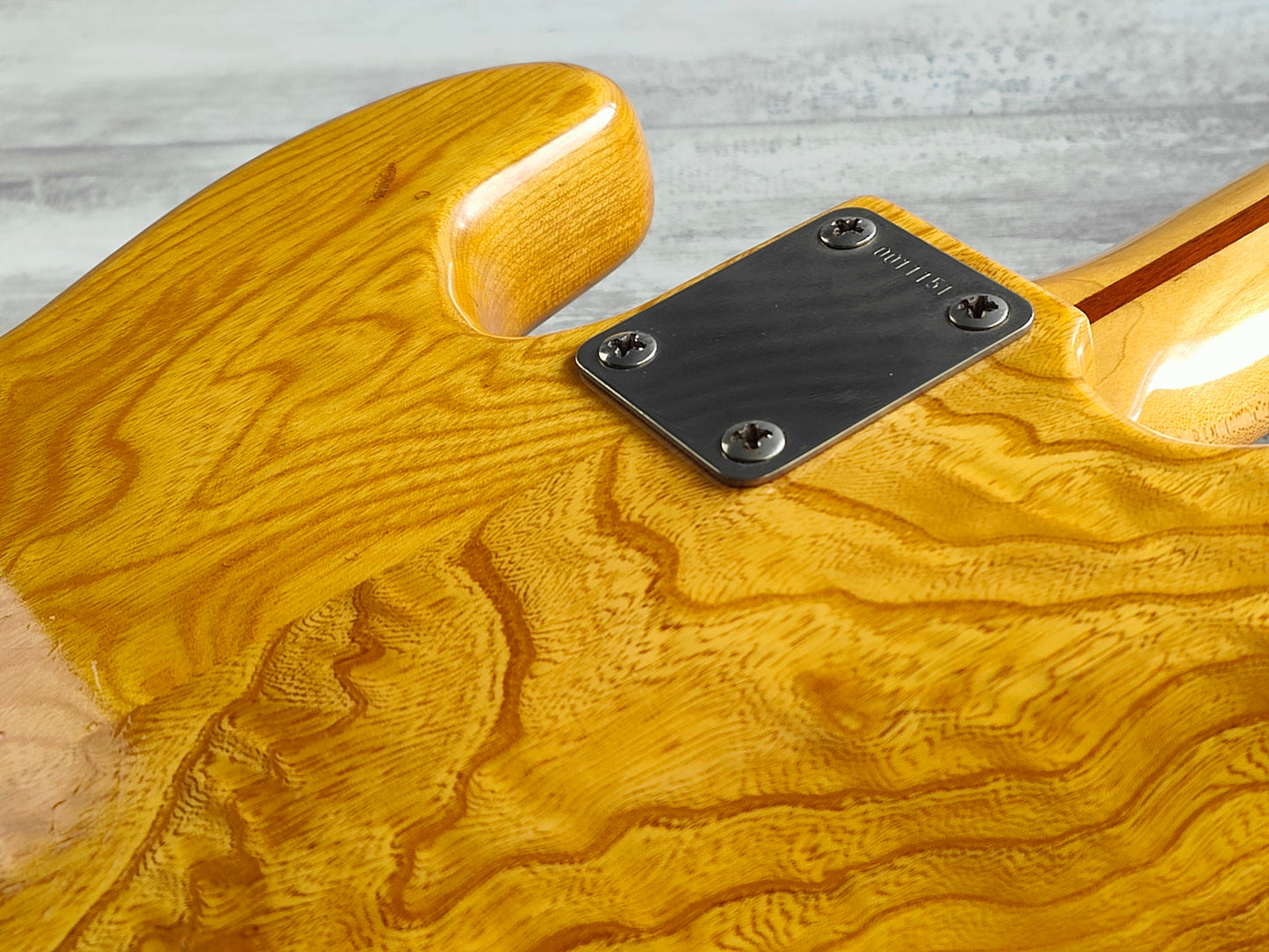 1980 Tokai Japan PB Hard Puncher Precision Bass (Curly Natural Ash)