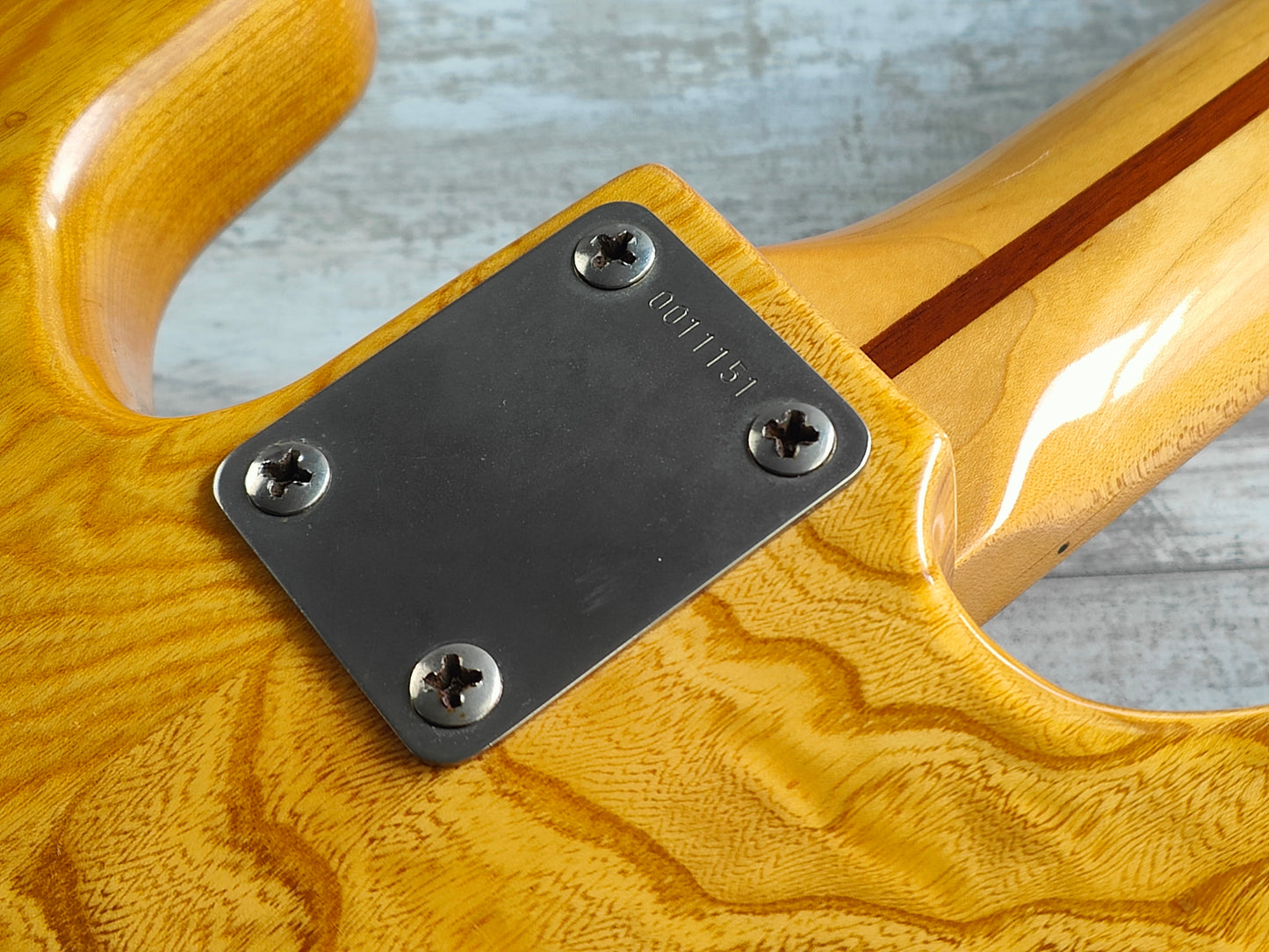 1980 Tokai Japan PB Hard Puncher Precision Bass (Curly Natural Ash)