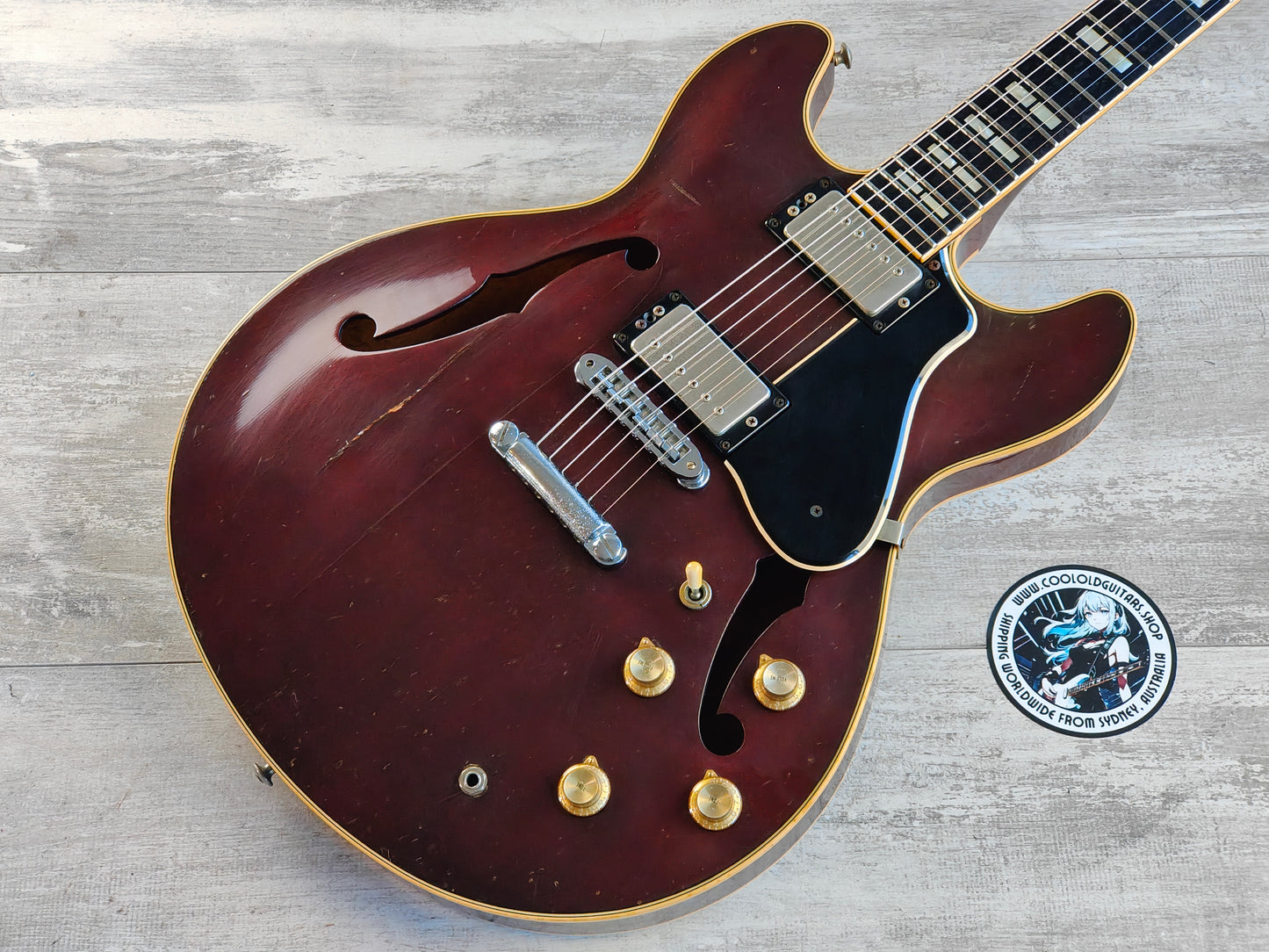 1980 Yamaha Japan SA2000S 335 Semi Hollowbody (Walnut Stain)