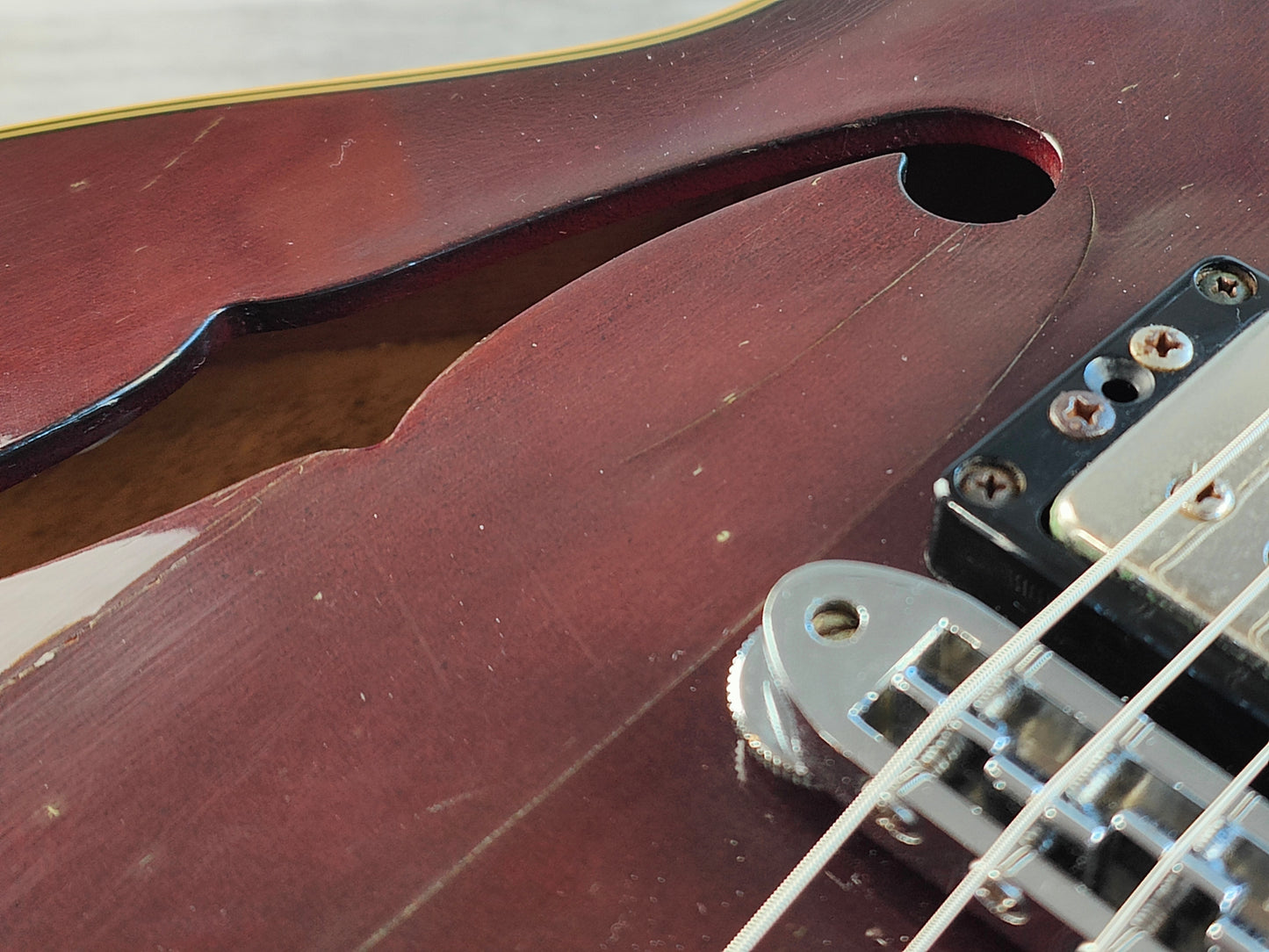 1980 Yamaha Japan SA2000S 335 Semi Hollowbody (Walnut Stain)