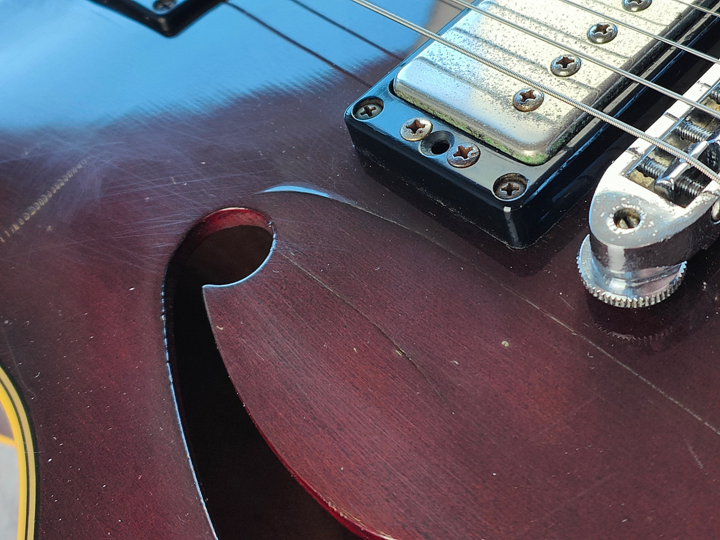 1980 Yamaha Japan SA2000S 335 Semi Hollowbody (Walnut Stain)