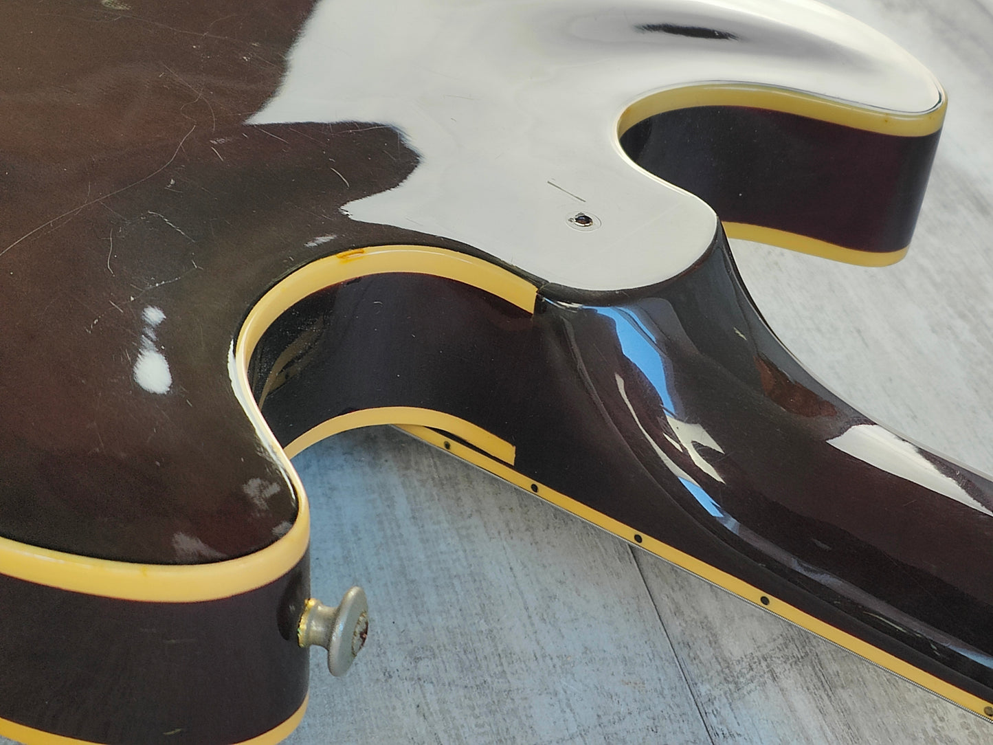 1980 Yamaha Japan SA2000S 335 Semi Hollowbody (Walnut Stain)