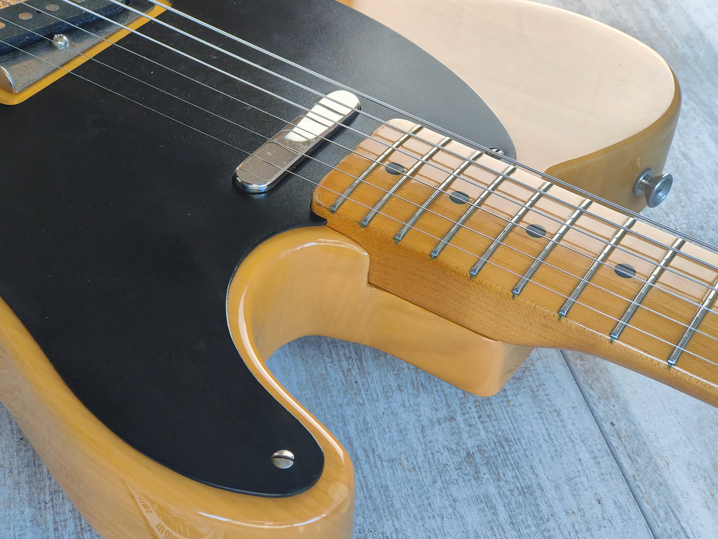 1983 Squier (by Fender Japan) JV Series '52 Reissue Telecaster (Vintage Natural)