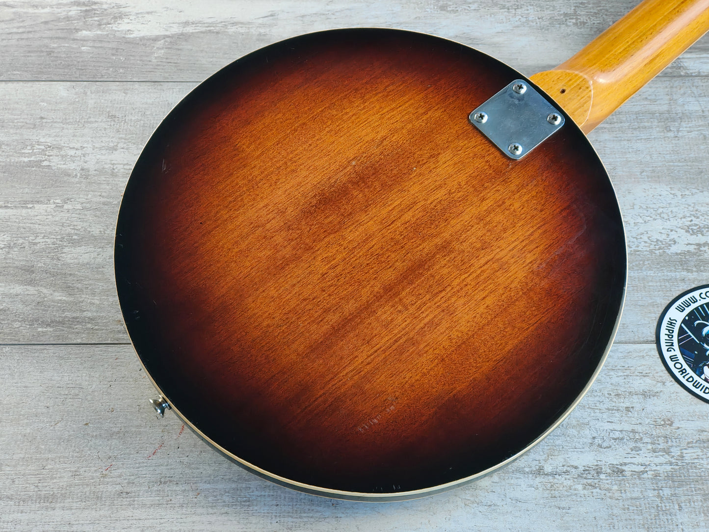 1968 Kawai Japan CB-2V "Banjitar" Electric Guitar (Round & Cute)