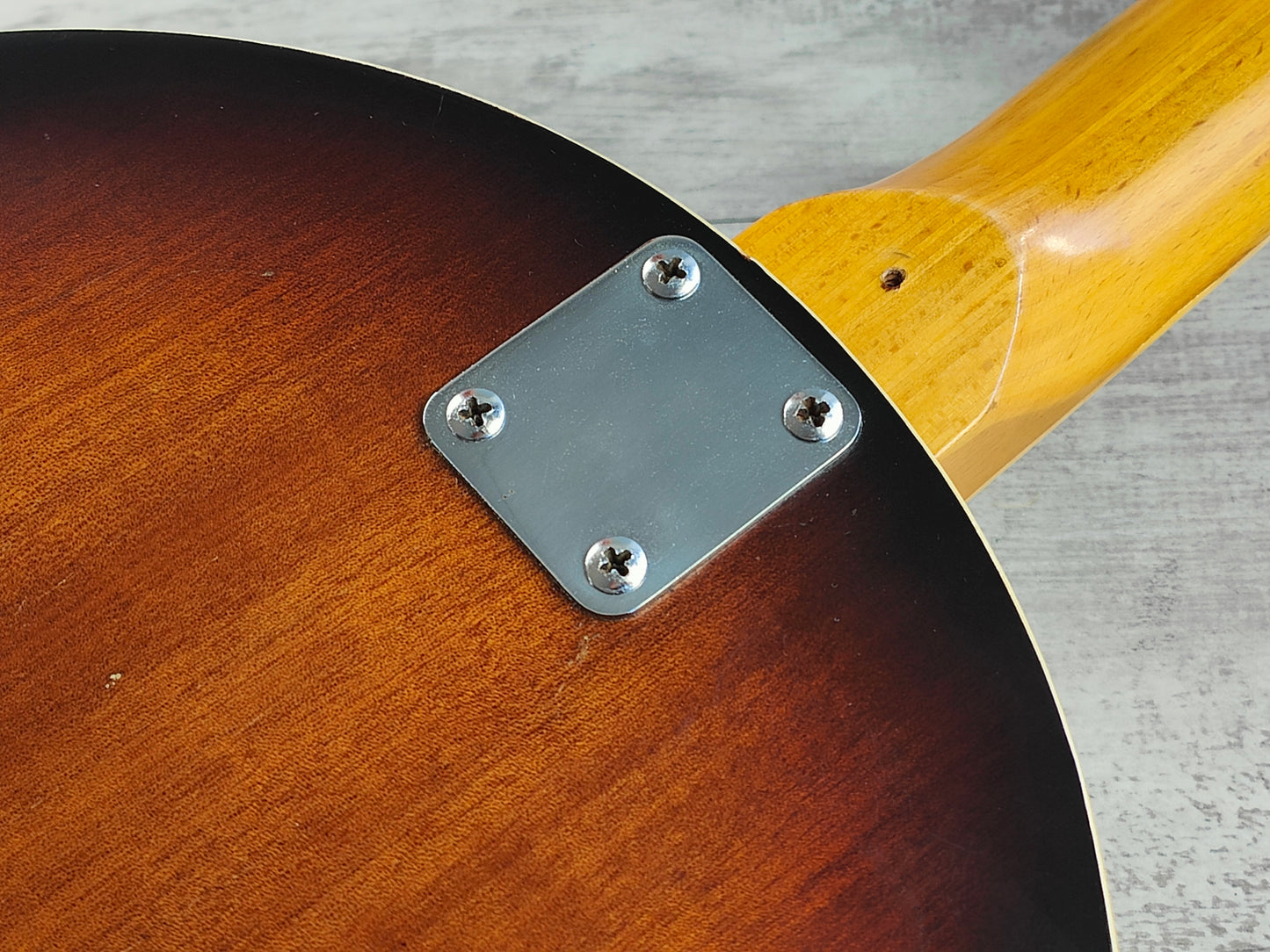 1968 Kawai Japan CB-2V "Banjitar" Electric Guitar (Round & Cute)