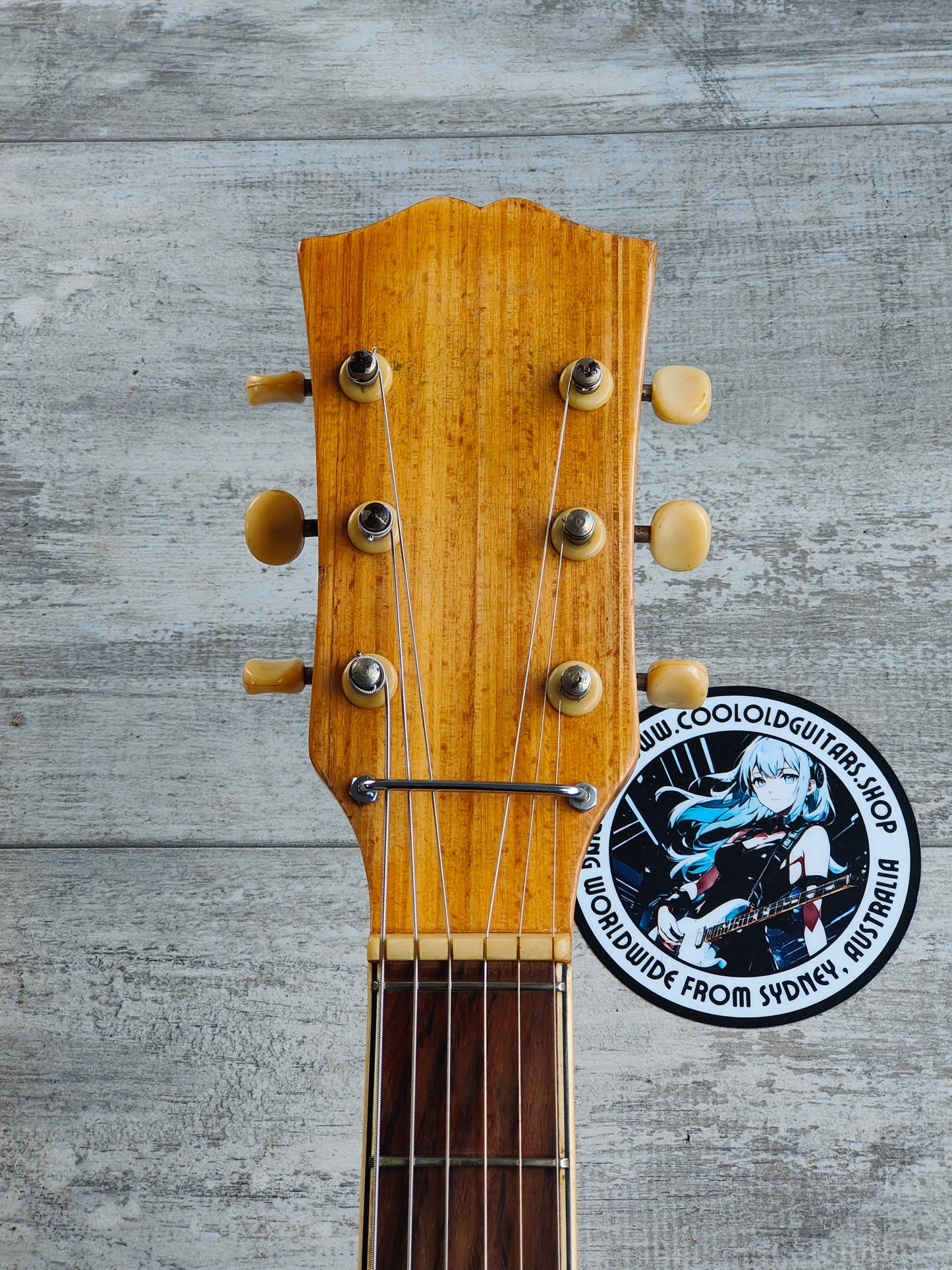 1968 Kawai Japan CB-2V "Banjitar" Electric Guitar (Round & Cute)