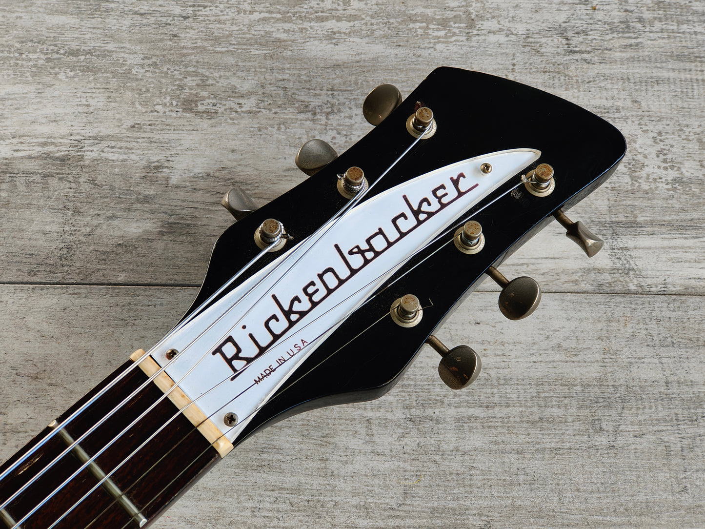 1987 Greco Japan JLG-80 320 John Lennon Model Double Cutaway (Black)