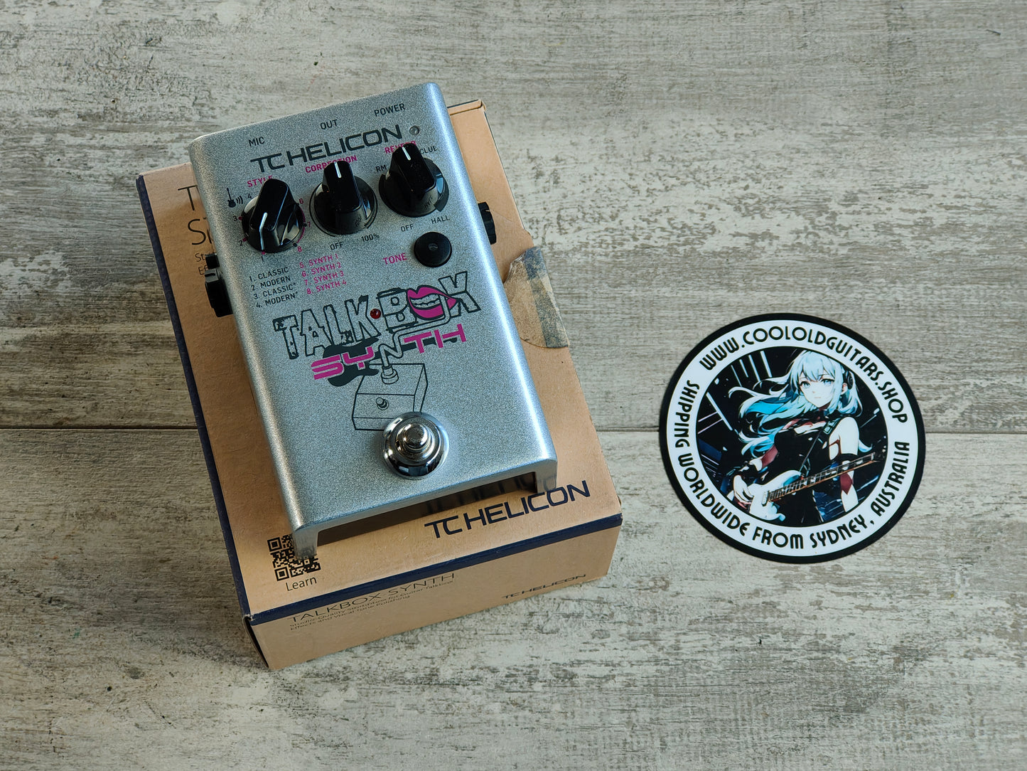 TC Helicon Talkbox Synth Pedal