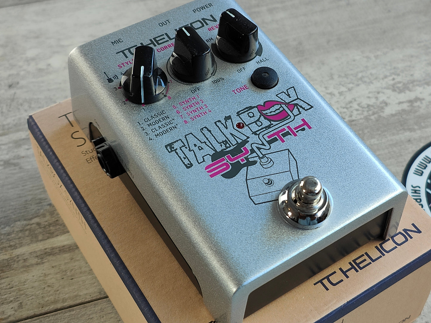 TC Helicon Talkbox Synth Pedal