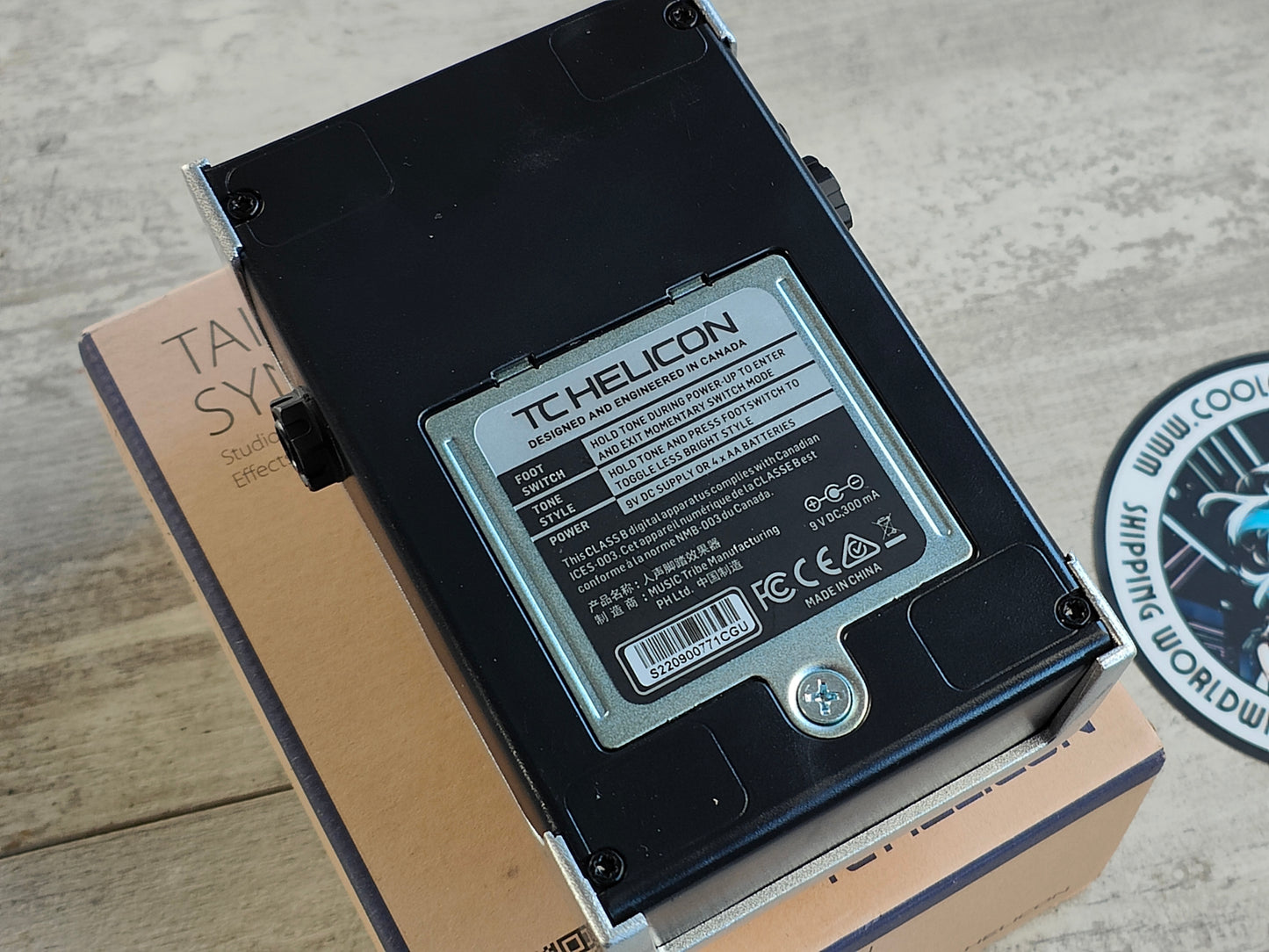 TC Helicon Talkbox Synth Pedal