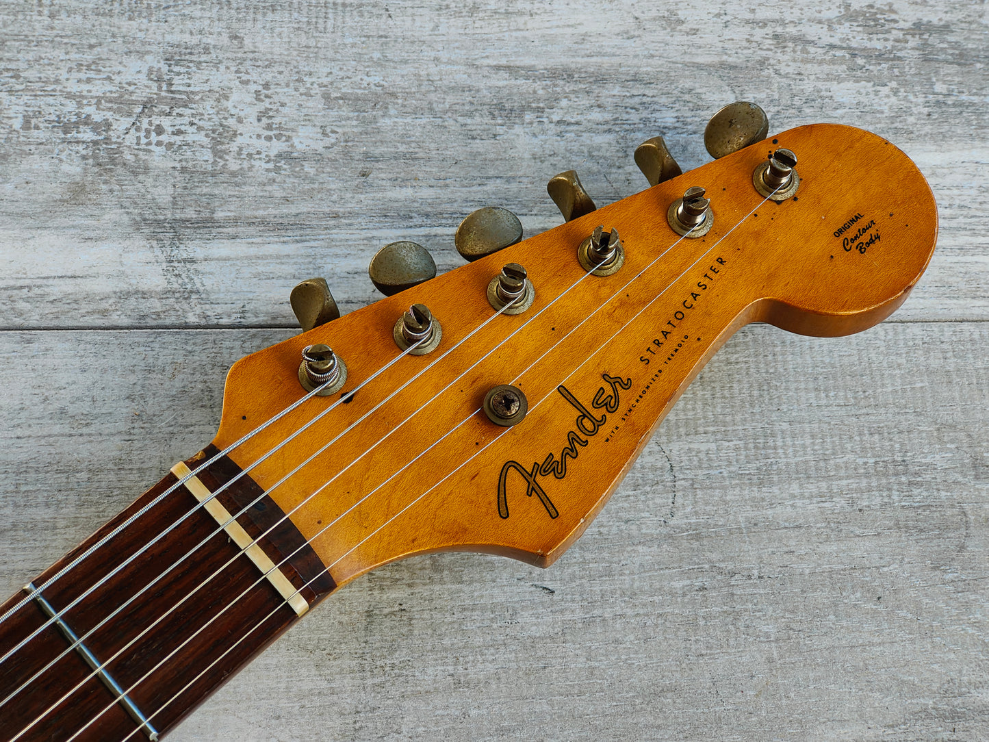 1985 Fender Japan '62 Reissue Stratocaster w/Schecter Pickups (Nitro Relic)