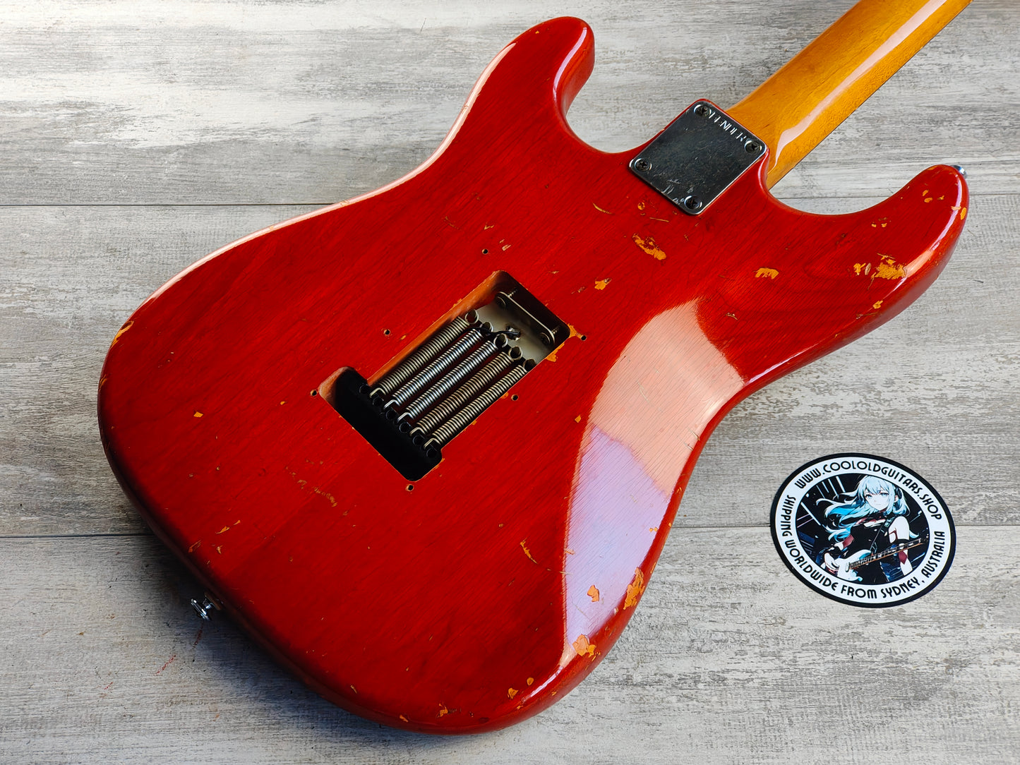 1985 Fender Japan '62 Reissue Stratocaster w/Schecter Pickups (Nitro Relic)