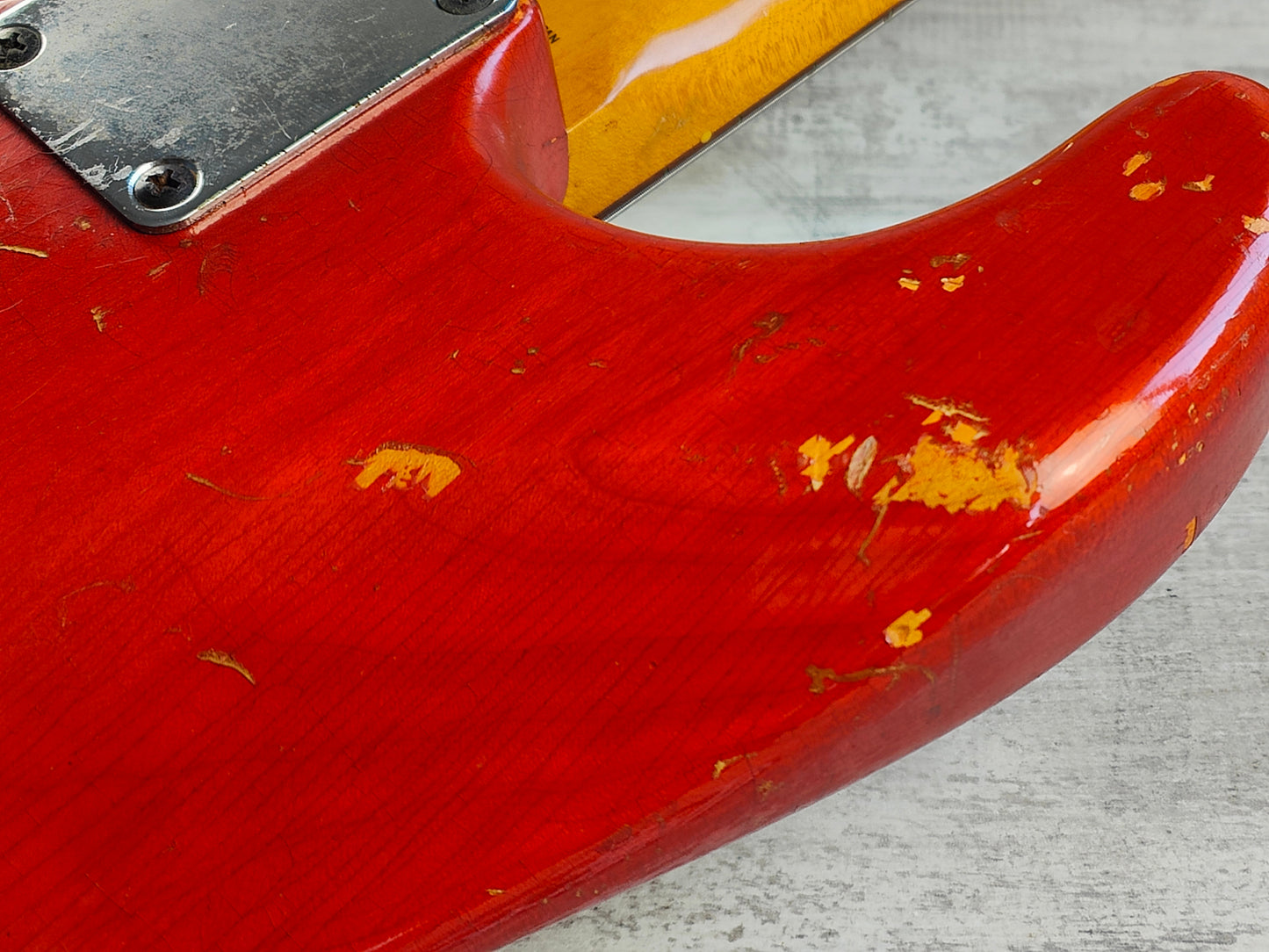 1985 Fender Japan '62 Reissue Stratocaster w/Schecter Pickups (Nitro Relic)