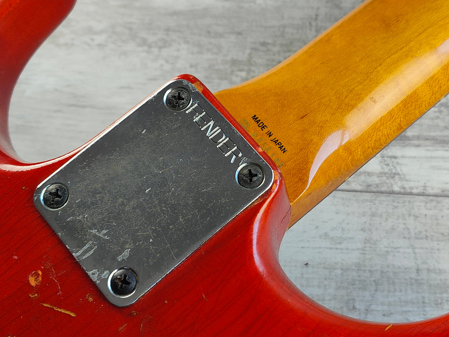 1985 Fender Japan '62 Reissue Stratocaster w/Schecter Pickups (Nitro Relic)