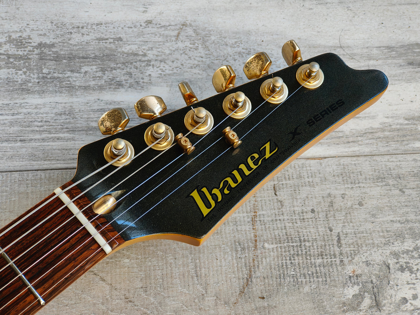 1982 Ibanez Japan DT100 Single Humbucker Destroyer (Metallic Black)