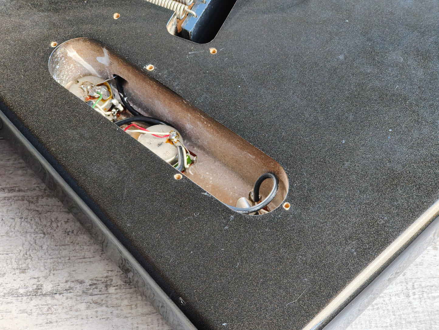 1982 Ibanez Japan DT100 Single Humbucker Destroyer (Metallic Black)