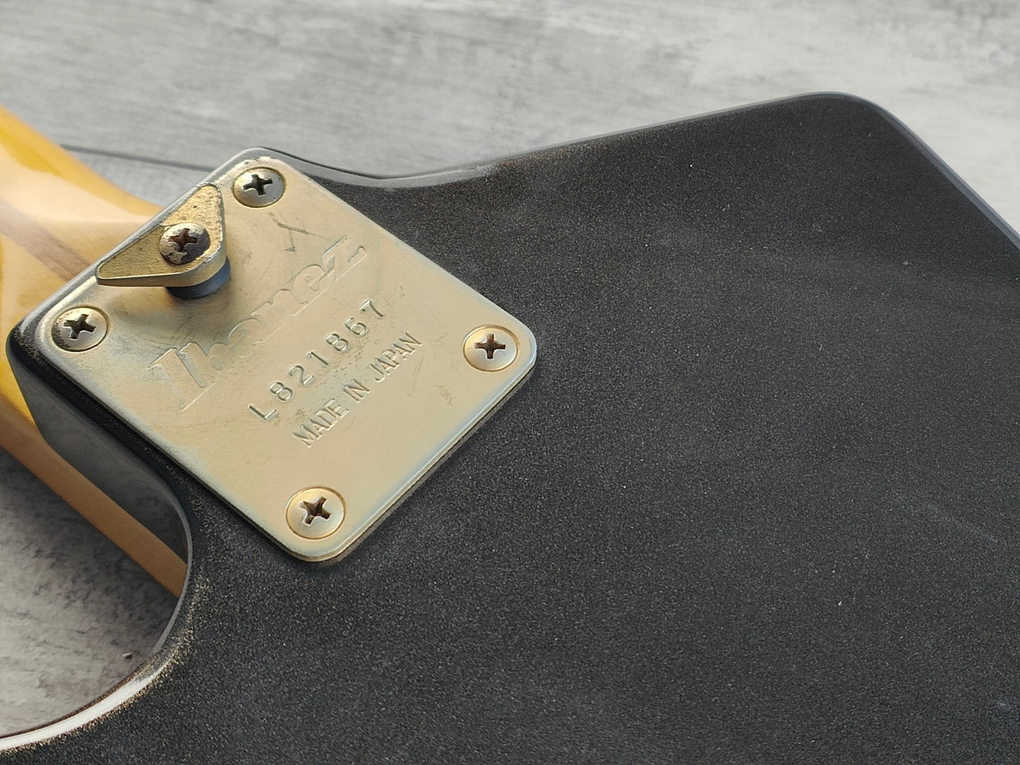 1982 Ibanez Japan DT100 Single Humbucker Destroyer (Metallic Black)