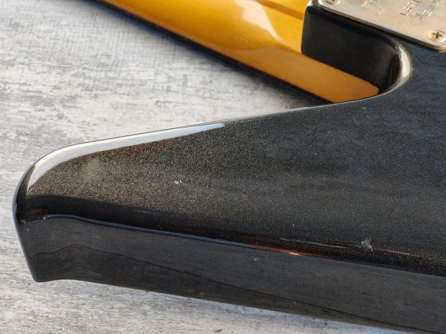 1982 Ibanez Japan DT100 Single Humbucker Destroyer (Metallic Black)