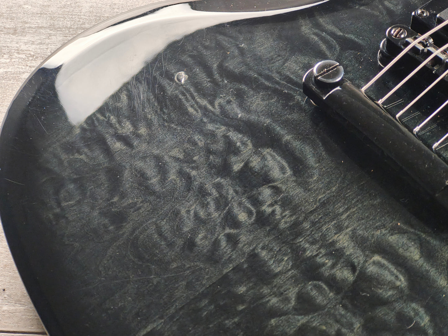 2008 Epiphone SG Custom Prophecy EX Double Cutaway (Midnight Ebony)