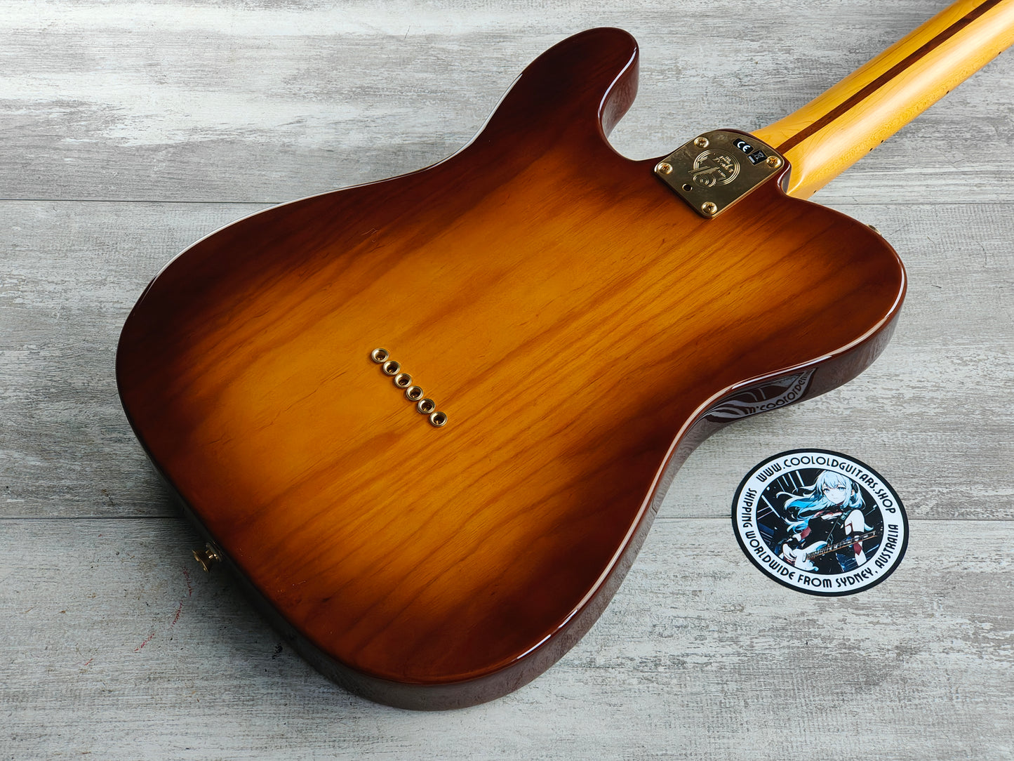 2020 Fender USA 75th Anniversary Commemorative Telecaster (Bourbon Burst)