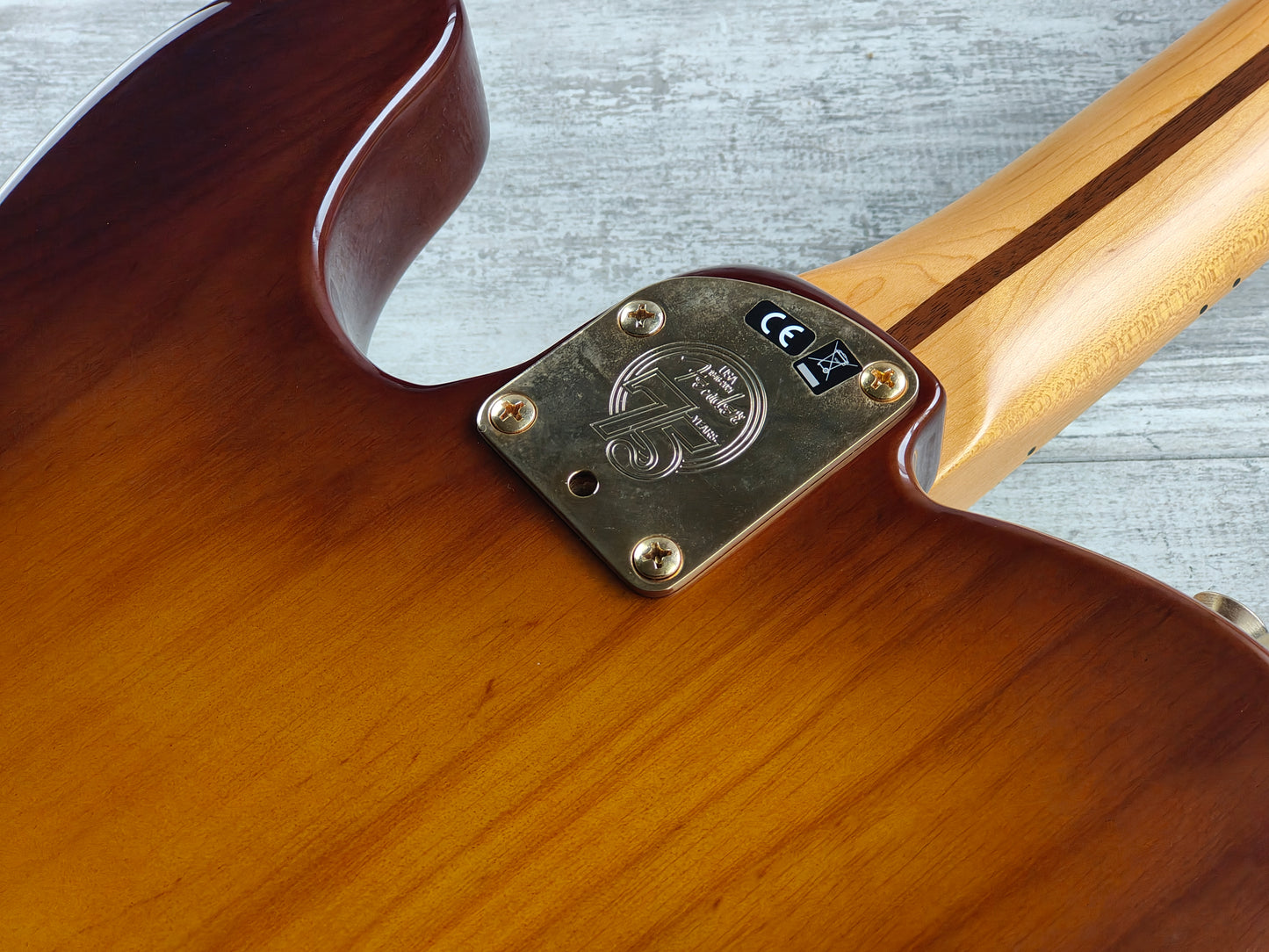 2020 Fender USA 75th Anniversary Commemorative Telecaster (Bourbon Burst)