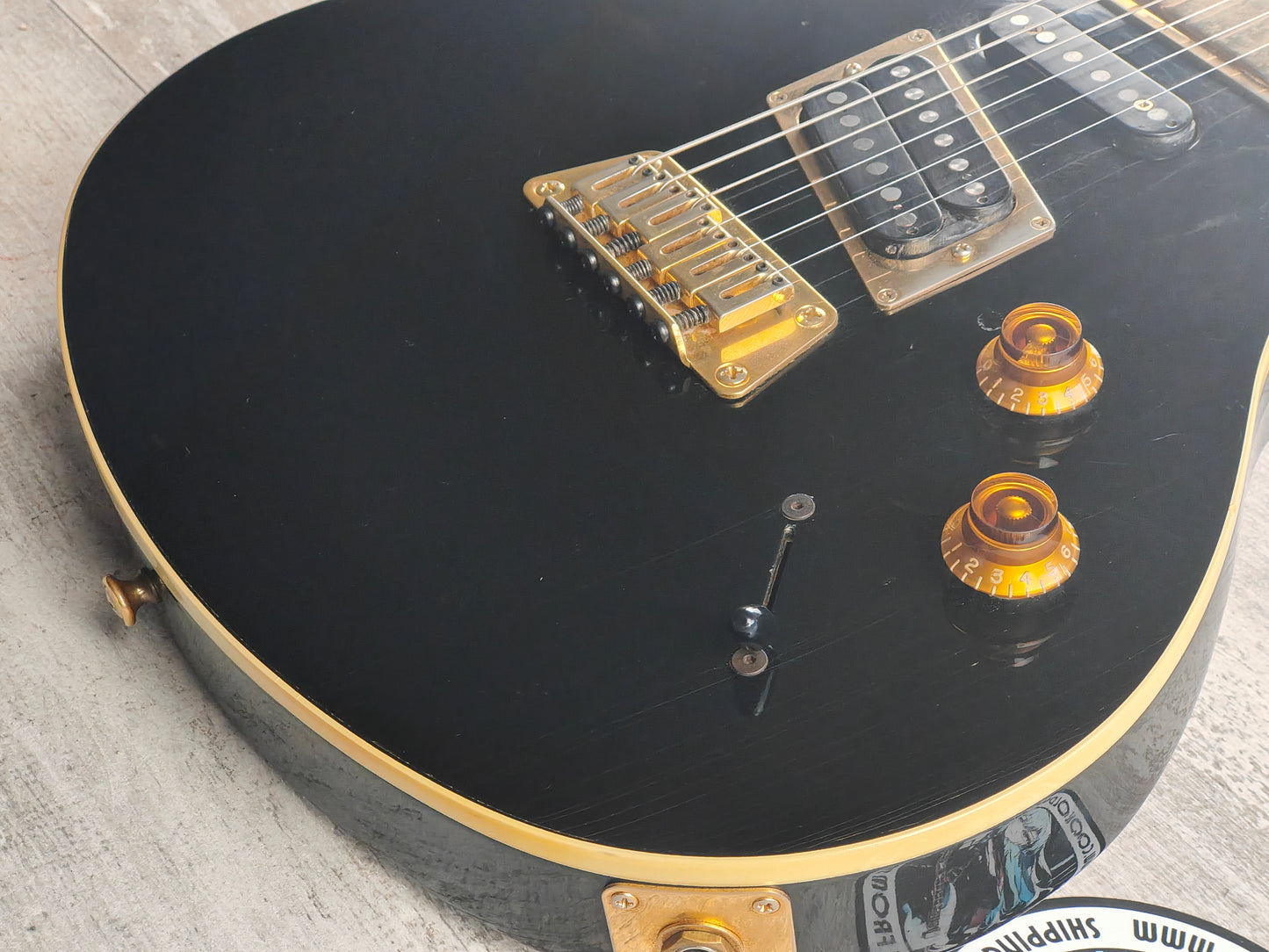 1995 Gibson USA Nighthawk Special SP-3 Single Cutaway (Black)